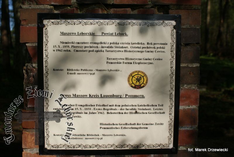 Maszewo Lęborskie — cmentarz (ewangelickie)